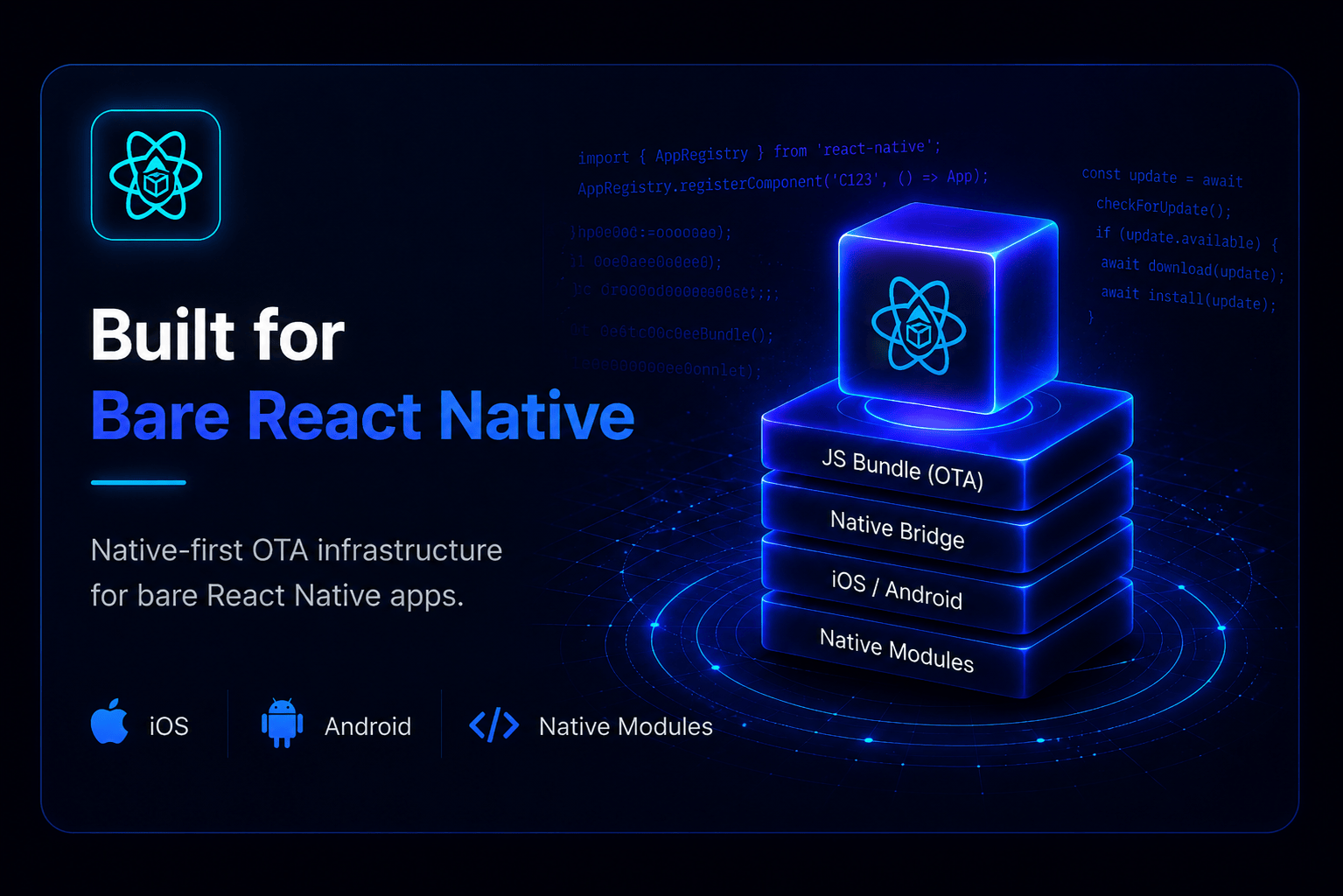 Built for bare React Native